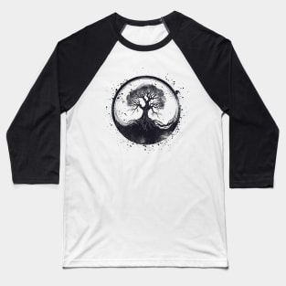 Yggdrasil - The World Tree Baseball T-Shirt